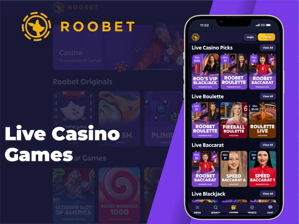 Live casino games